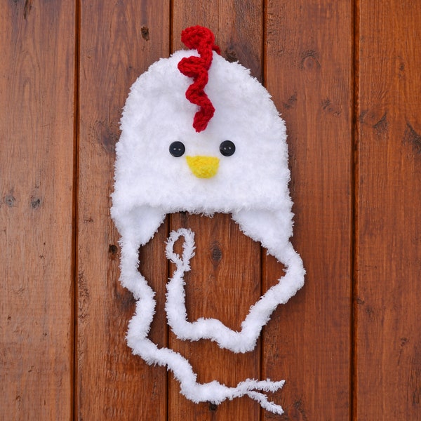 Baby Rooster Hat Baby Chicken Hat Newborn Rooster Hat Crochet Rooster Hat Chicken Hat Crochet Baby Chick Hat Baby Boy Hat Baby Halloween Hat