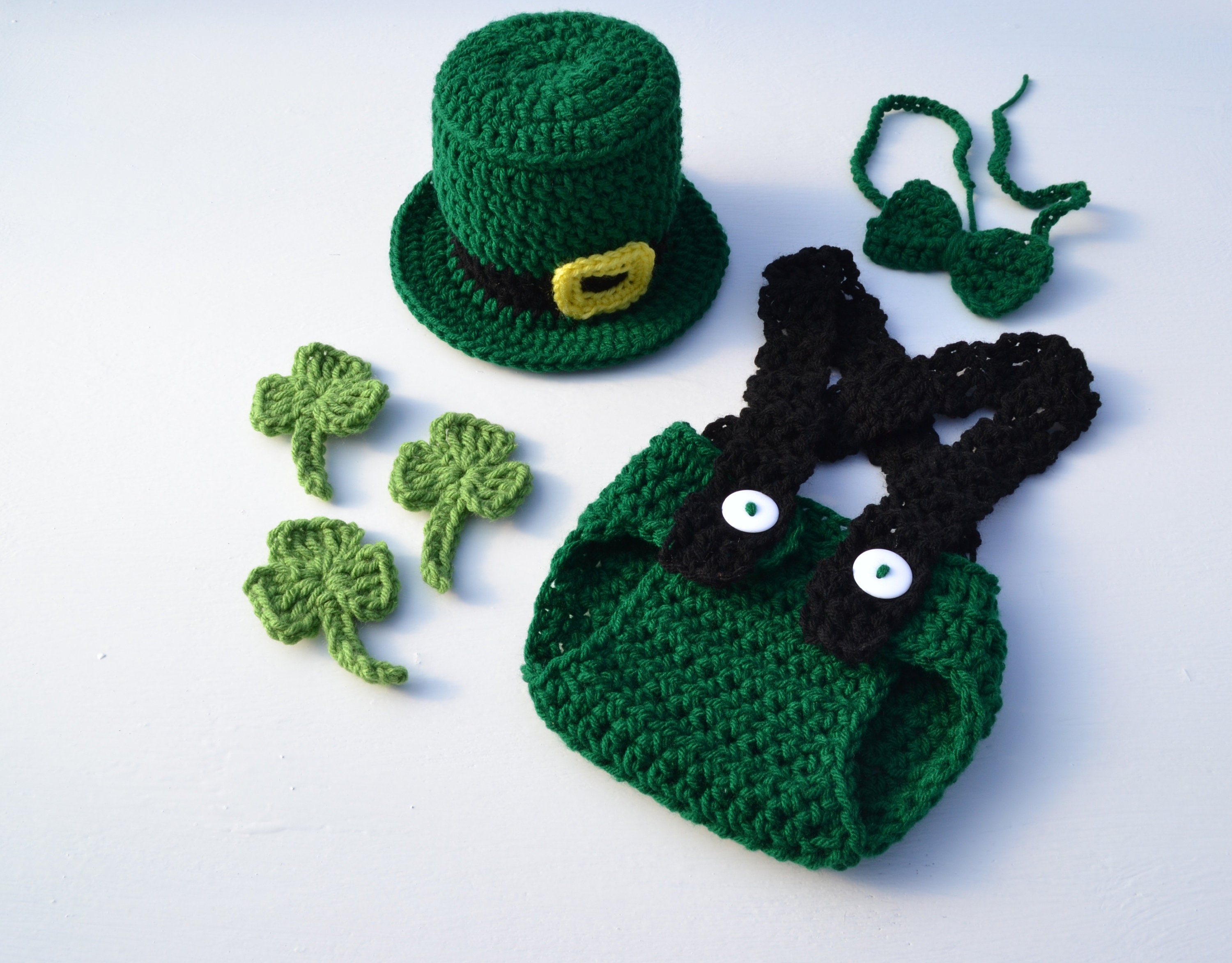 Crochet St Patrick's Outfit Crochet Baby St Patrick's Day Outfit