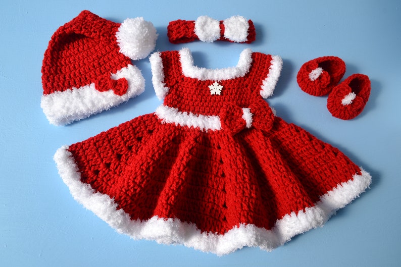 newborn santa dress