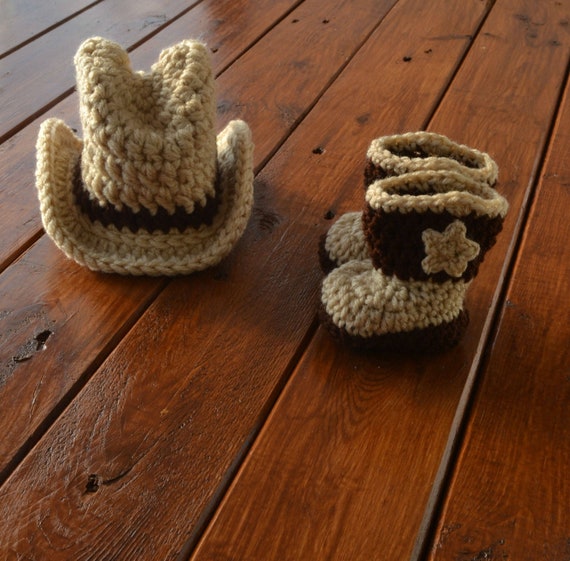 Newborn Cowboy Hat Baby Cowboy Hat Cowboy Boots for Baby Etsy