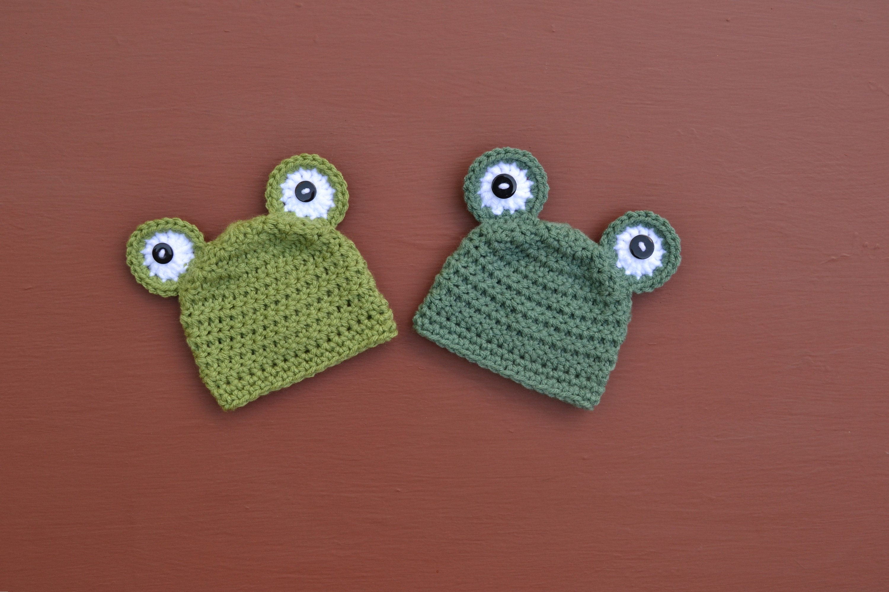 Knit Frog Beanie - Leopard Frog – Two Frogs