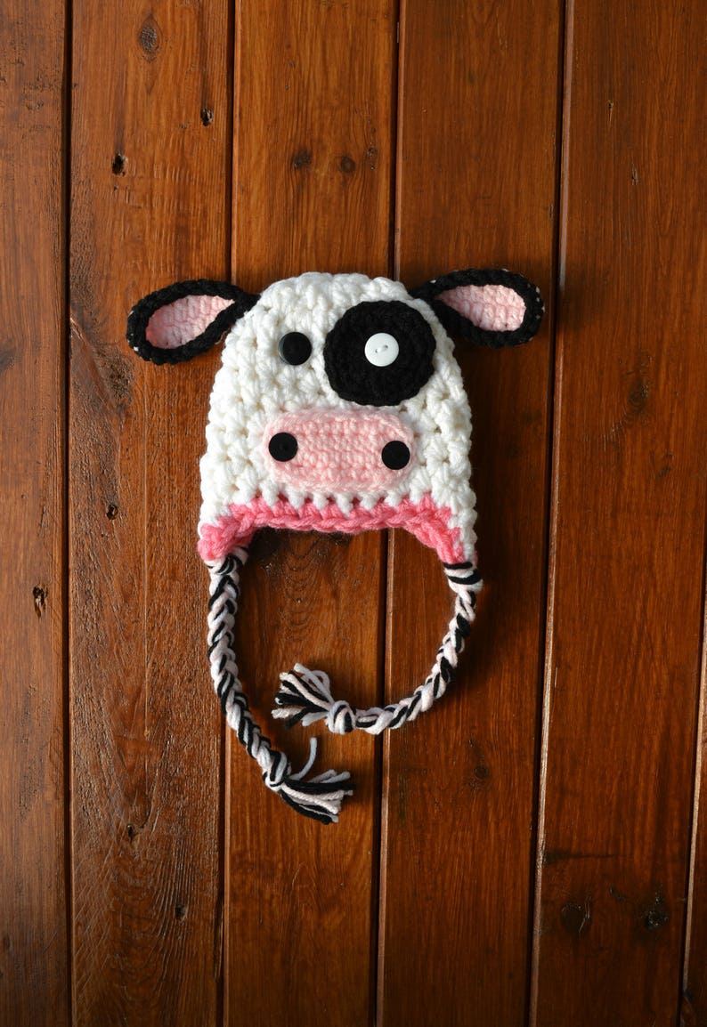 baby cow hat