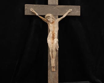 Large Antique Crucifix
