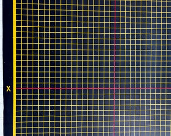 X Y Vintage School Chart