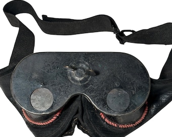 19th Century Masonic "Hoodwink" Initiation Goggles