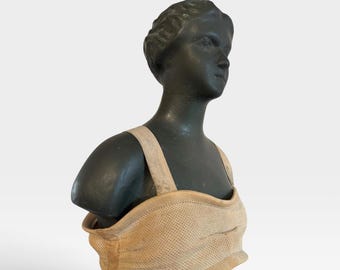 1920s Art Deco Papier-Mâché Figure for Orthopedic Containment Belts