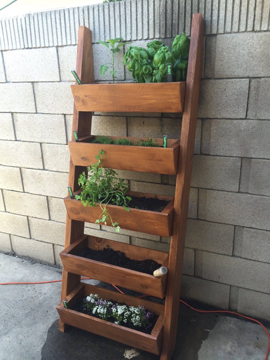 Vertical Tiered Ladder Garden Planter PICKUP ONLY