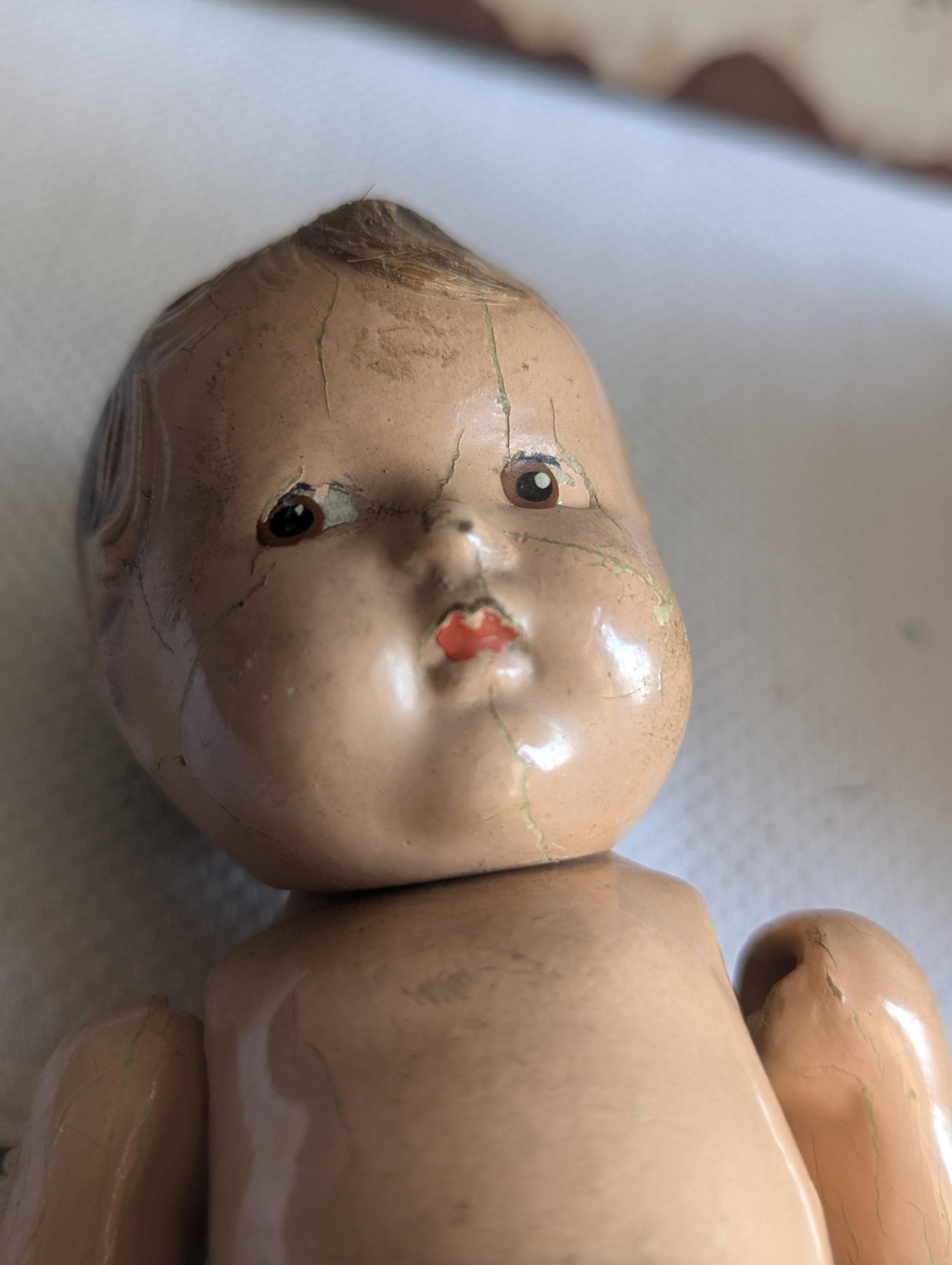 1930 年代 ドイツ製 ベビードール アンティーク 1930 年代頃のヴィンテージ複合ベビードール 7 インチ - Etsy 日本