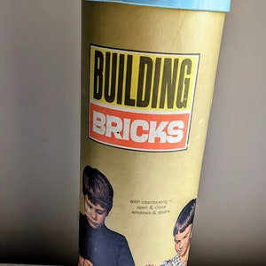 Vintage 70s MI Toys Building Bricks