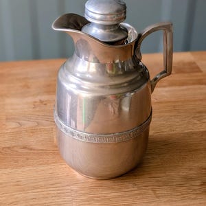 Vintage Chrom Thermoskanne No 50 Korken