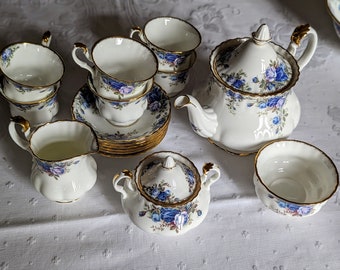 Royal Albert Moonlight Rose Tea Service