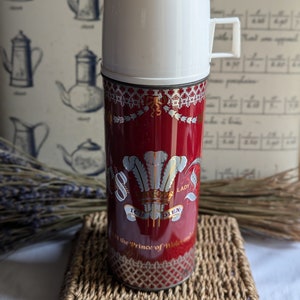 Royal Wedding Souvenir Thermos Flask Charles Diana Wedding