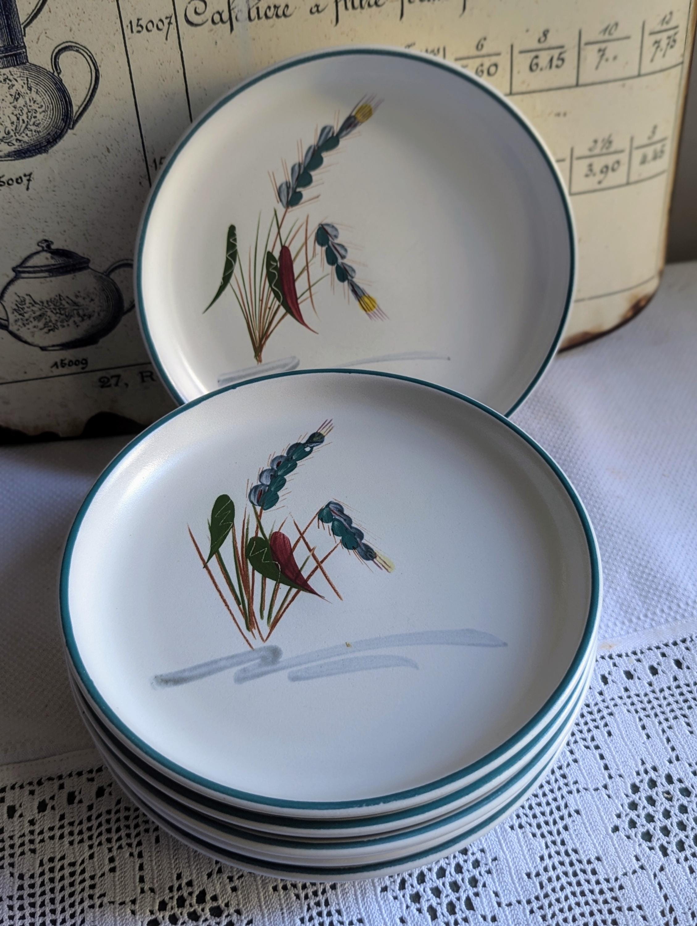 Denby Vintage Regency Green Dinner Plate Denby Regency Green 12