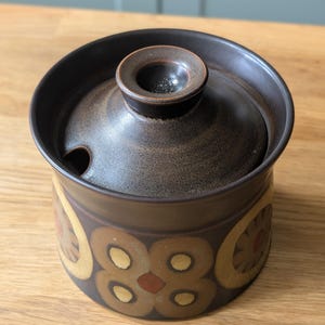 Denby Arabesque Lidded Preserve Pot