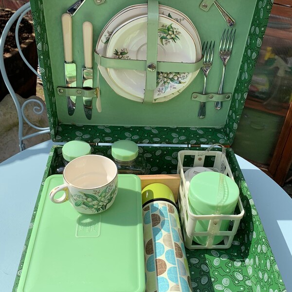 Vintage Picnic Set Etsy UK