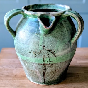 Studio Pottery Vase à Trois