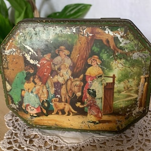 Vintage Tin Box B.W. & M. Ltd