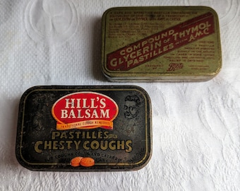 Vintage Medical Tins