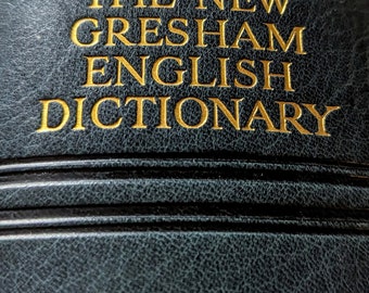 Antique Gresham English Dictionary 1930