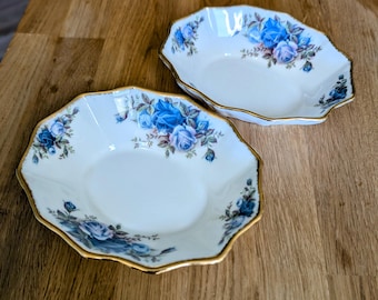 Royal Albert Moonlight Rose Fine Bone China Trinket Dishes