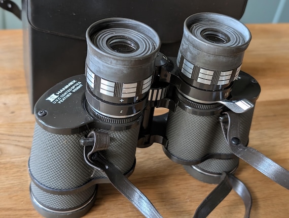 Vintage Hanimex Binoculars: 7X-15X35 Mm, U.V.C. Coated Optics
