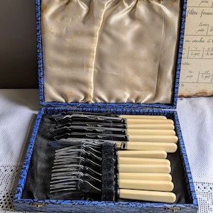 Art Deco Fish Cutlery Set of 6
