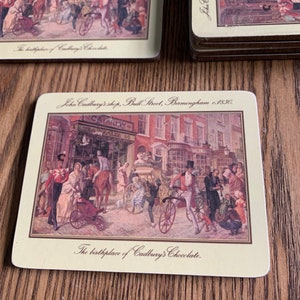 Vintage Cadburys Coasters set of 6