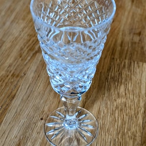 Crystal Sherry Glass