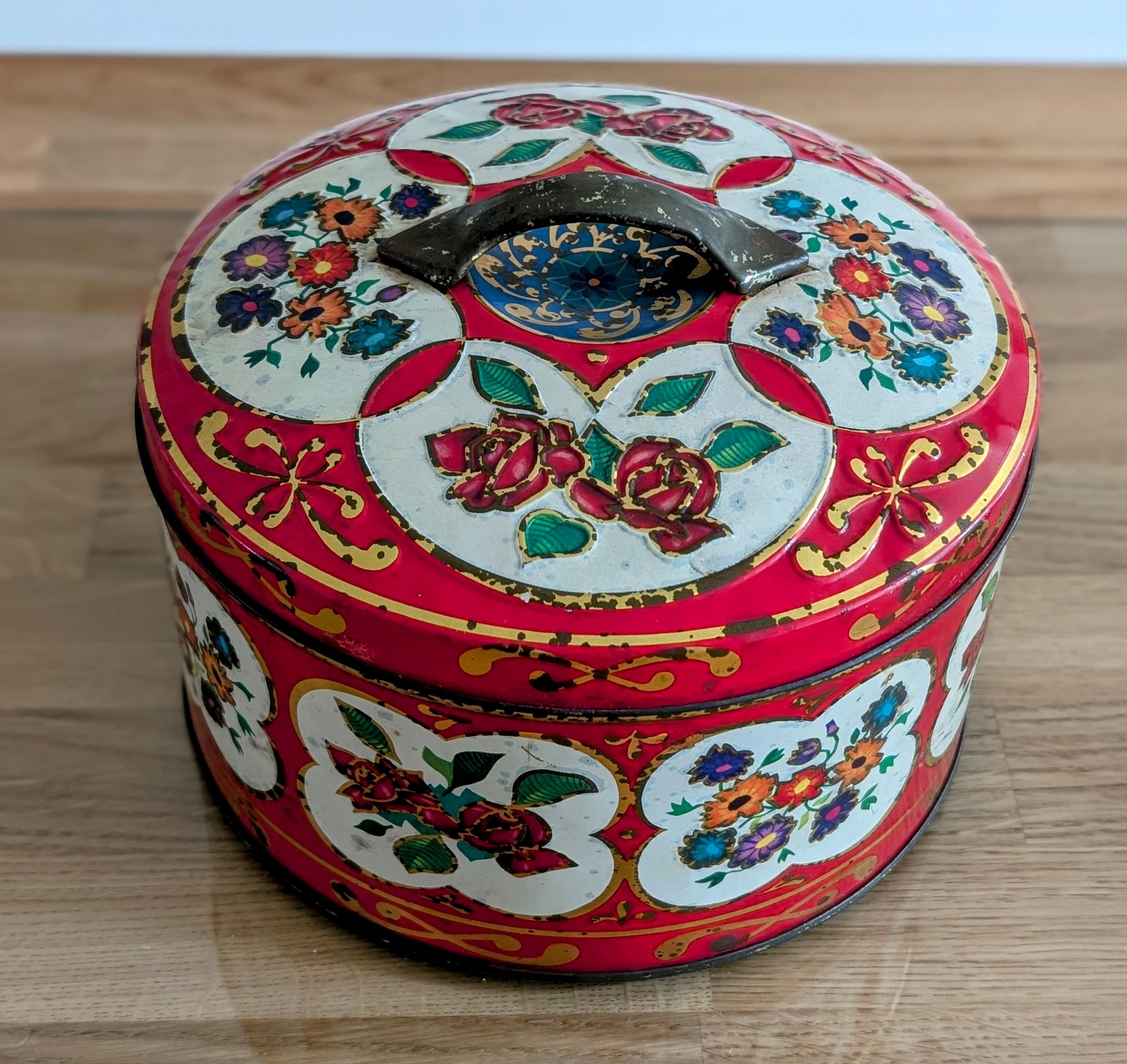 Orange biscuit tin - Etsy 日本
