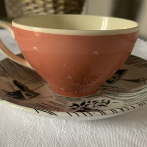 Ridgway Homemaker Saucer Susie Cooper teacup