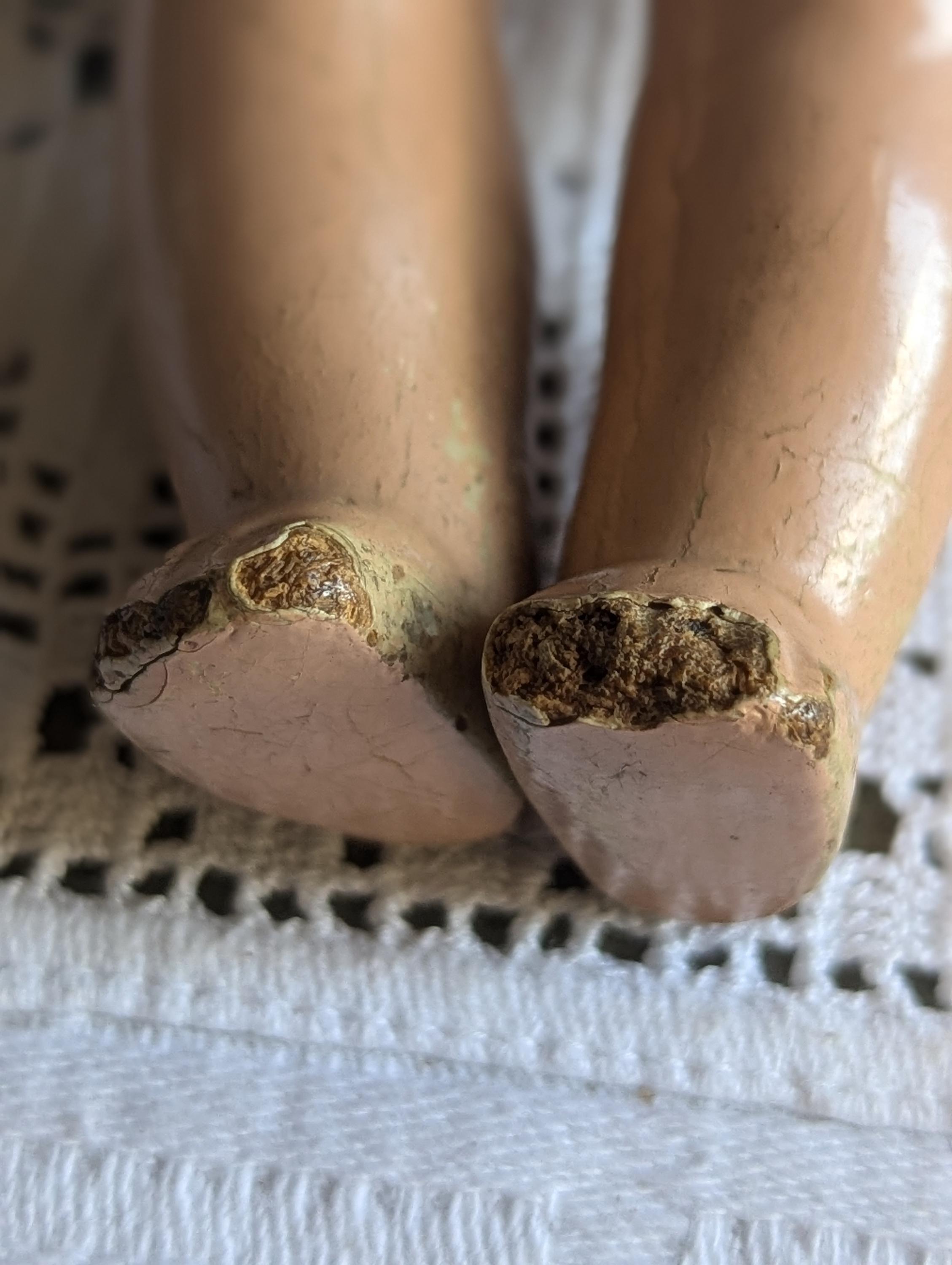 1930 年代 ドイツ製 ベビードール アンティーク 1930 年代頃のヴィンテージ複合ベビードール 7 インチ - Etsy 日本