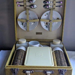 BREXTONブレクストンヴィンテージピクニックバスケット2人