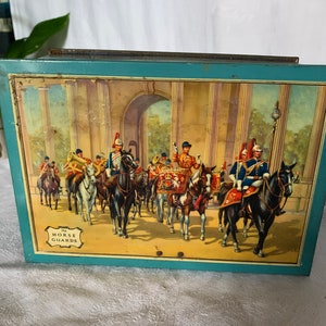 Vintage The Horseguards Tin
