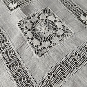 Vintage Square Small Tablecloth