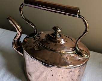 Antique Copper Kettle