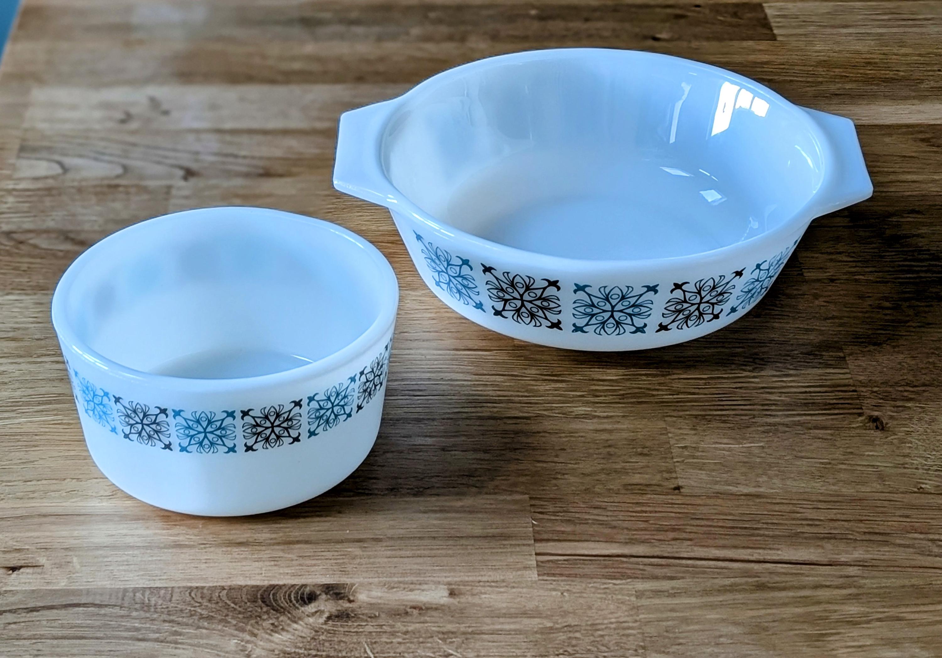 Vintage JAJ Pyrex Dishes & Bowl Chelsea Pattern - Etsy UK