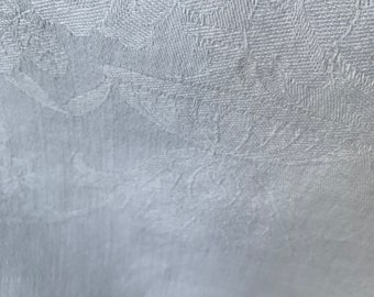 Vintage White Linen tablecloth