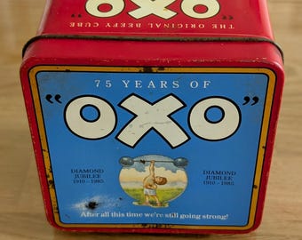 OXO tin 75th Anniversary