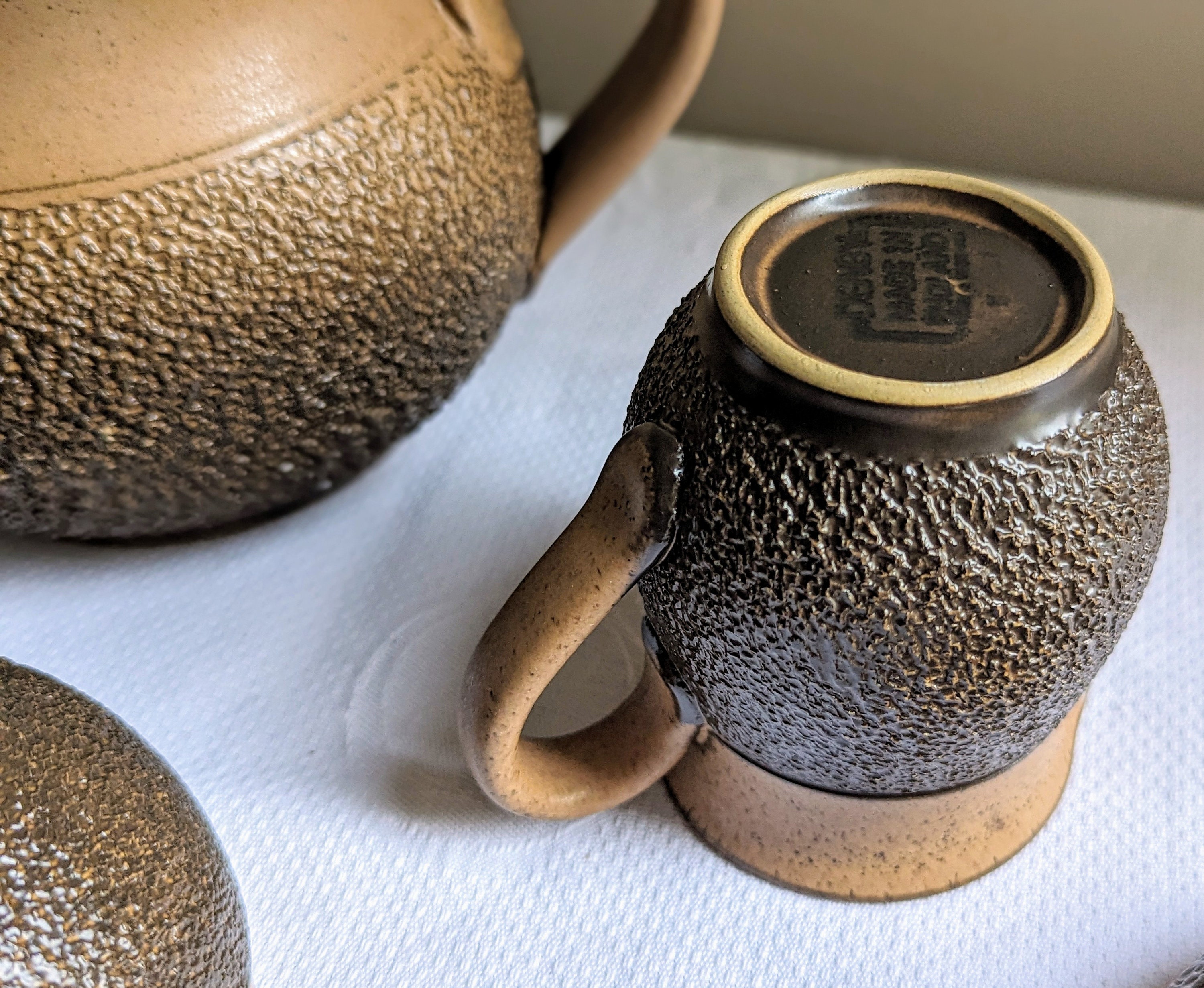 【入手困難】英国製　DENBY　デンビー　キャメロット　ティーポット Denby Cotswold Stoneware - Etsy