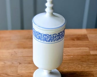 Decorative Lidded Porcelain Pot