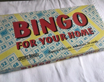 Vintage spears Bingo for your Home