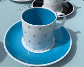 Vintage Susie Cooper Coffee Can with matching Saucer