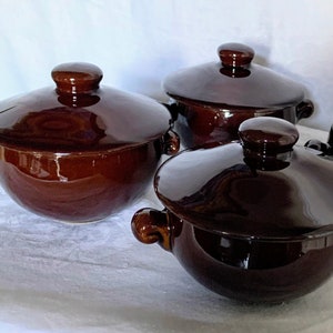 Vintage Denby Gehöft Braun