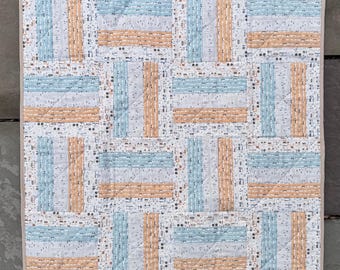 Truck Driver Dreams Baby Quilt