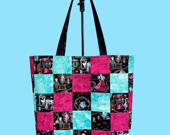 Grim Grinning Glow Tote Bag