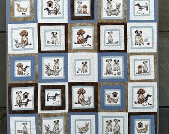 Little Doggies Mini Quilt