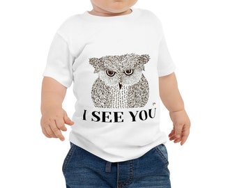 I SEE YOU Baby Jersey Short Sleeve Tee