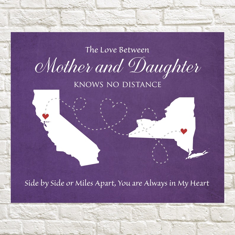 long distance mother daughter gifts