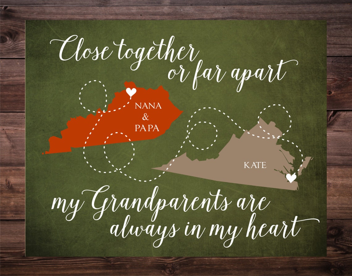 Gift for Grandparents Christmas Gift for Grandparents Etsy