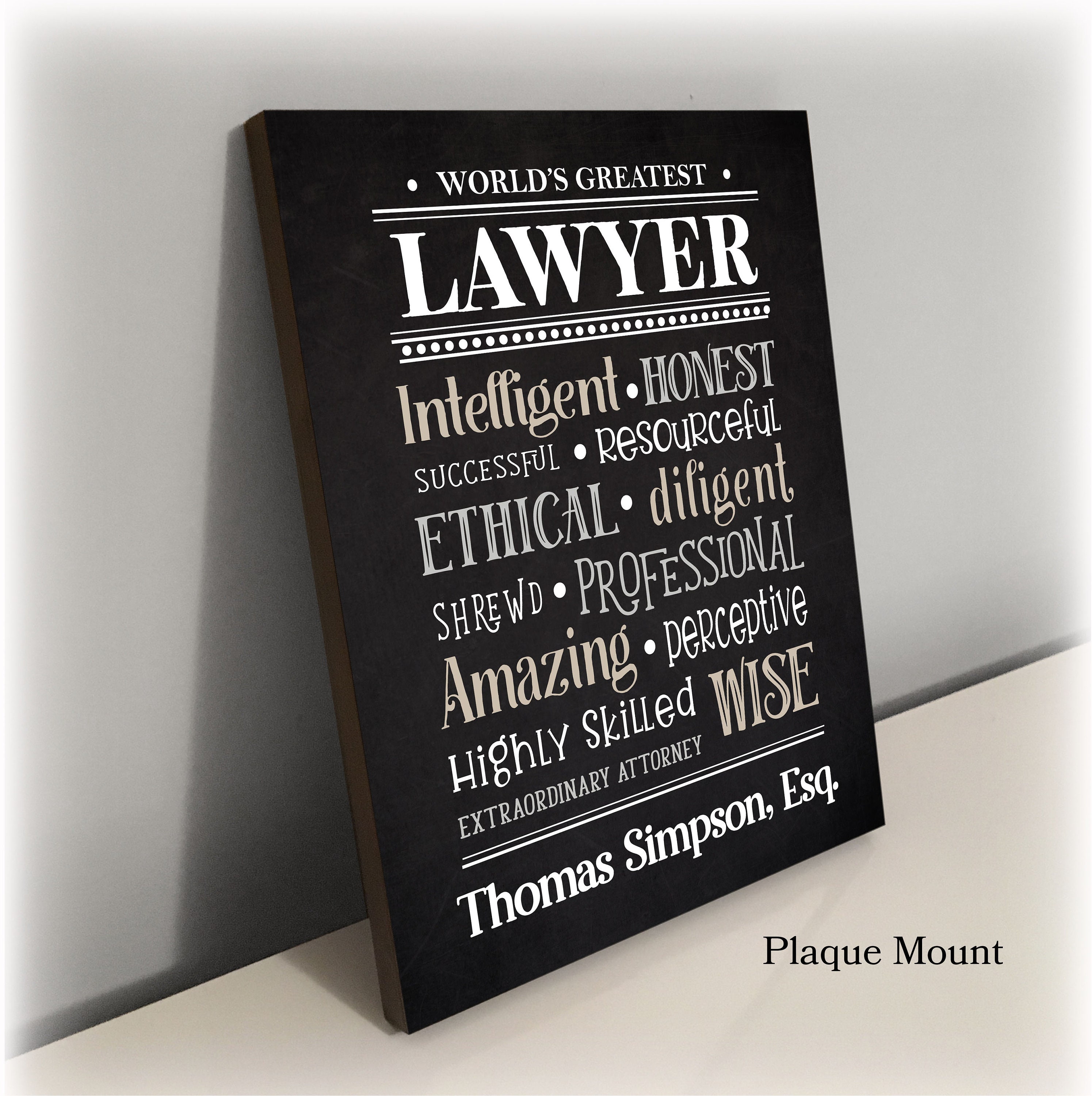 Gift for Lawyer World's Greatest Lawyer Christmas Gift Etsy España